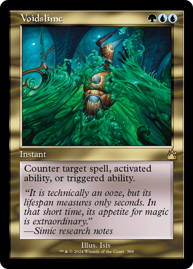 Voidslime (Retro Frame) [Ravnica Remastered] | Jomio and Rueliete's Cards and Comics