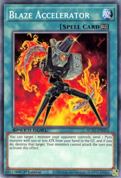 Blaze Accelerator [SGX1-ENH14] Common | Jomio and Rueliete's Cards and Comics