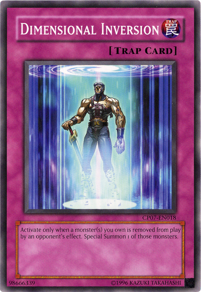 Dimensional Inversion [CP07-EN018] Common | Jomio and Rueliete's Cards and Comics