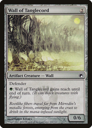 Wall of Tanglecord [Scars of Mirrodin] | Jomio and Rueliete's Cards and Comics