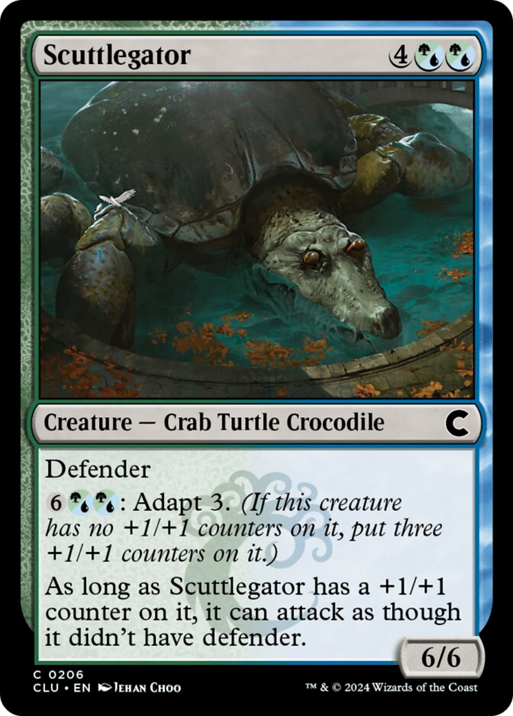 Scuttlegator [Ravnica: Clue Edition] | Jomio and Rueliete's Cards and Comics