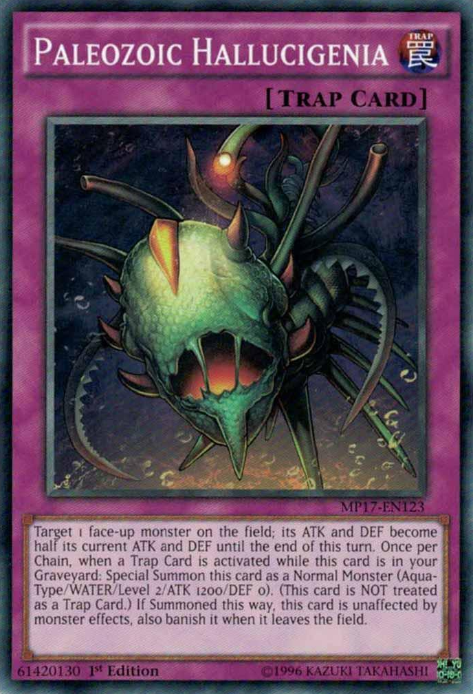 Paleozoic Hallucigenia [MP17-EN123] Common | Jomio and Rueliete's Cards and Comics