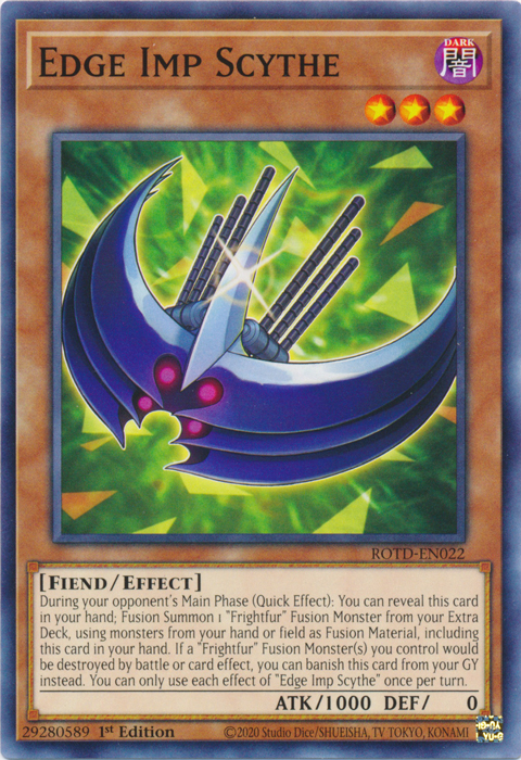 Edge Imp Scythe [ROTD-EN022] Common | Jomio and Rueliete's Cards and Comics