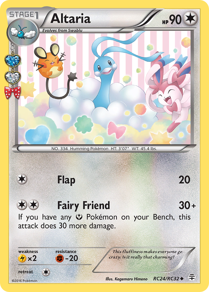 Altaria (RC24/RC32) [XY: Generations] | Jomio and Rueliete's Cards and Comics