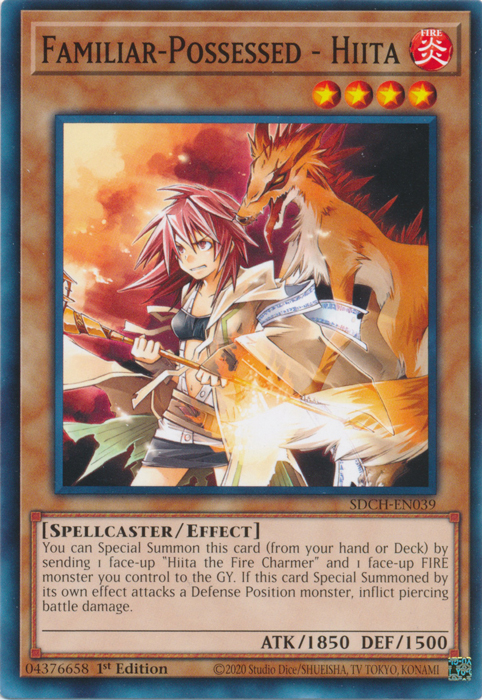 Familiar-Possessed - Hiita [SDCH-EN039] Common | Jomio and Rueliete's Cards and Comics