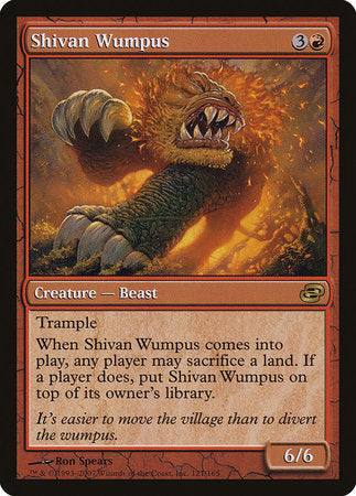 Shivan Wumpus [Planar Chaos] | Jomio and Rueliete's Cards and Comics