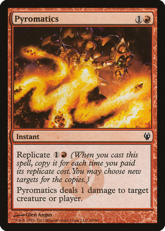 Pyromatics [Duel Decks: Izzet vs. Golgari] | Jomio and Rueliete's Cards and Comics