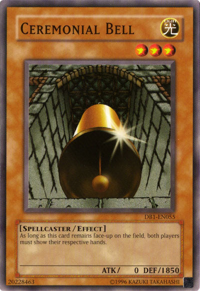 Ceremonial Bell [DB1-EN055] Common | Jomio and Rueliete's Cards and Comics