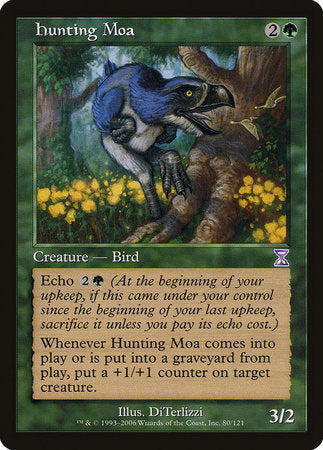 Hunting Moa [Time Spiral Timeshifted] | Jomio and Rueliete's Cards and Comics
