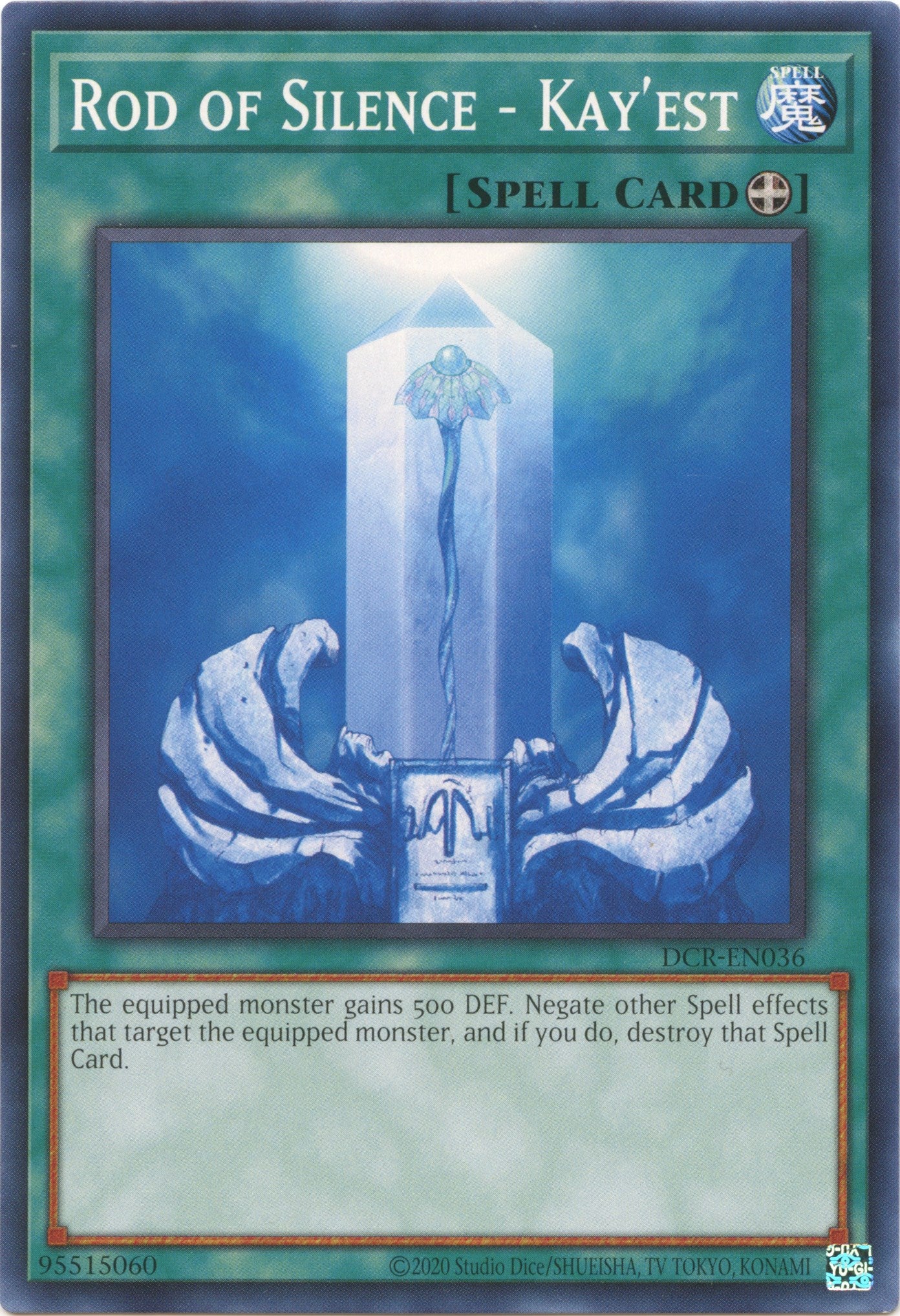 Rod of Silence - Kay'est (25th Anniversary) [DCR-EN036] Common | Jomio and Rueliete's Cards and Comics