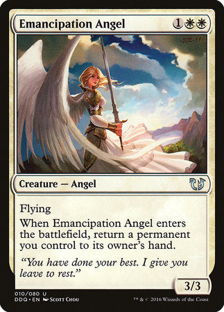 Emancipation Angel [Duel Decks: Blessed vs. Cursed] | Jomio and Rueliete's Cards and Comics