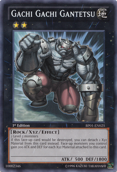 Gachi Gachi Gantetsu [BP01-EN025] Rare | Jomio and Rueliete's Cards and Comics