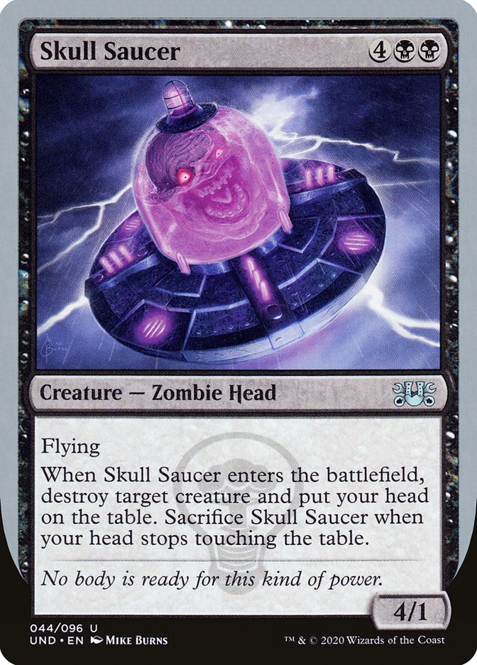 Skull Saucer [Unsanctioned] | Jomio and Rueliete's Cards and Comics