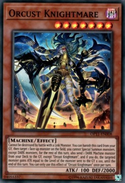 Orcust Knightmare [OP11-EN008] Super Rare | Jomio and Rueliete's Cards and Comics