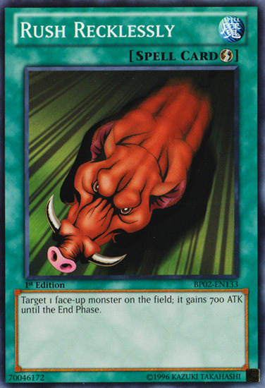 Rush Recklessly [BP02-EN133] Common | Jomio and Rueliete's Cards and Comics