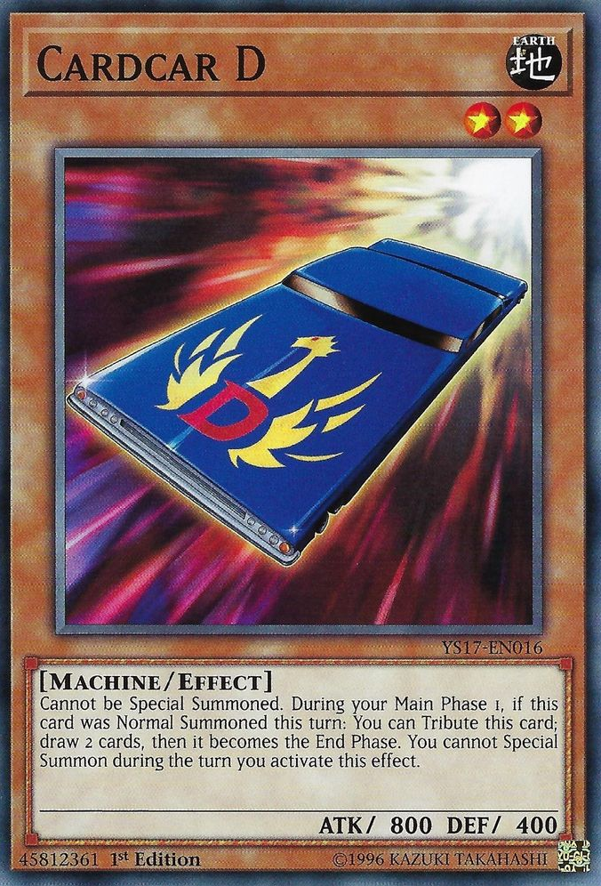Cardcar D [YS17-EN016] Common | Jomio and Rueliete's Cards and Comics