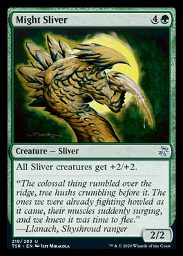 Might Sliver [Time Spiral Remastered] | Jomio and Rueliete's Cards and Comics