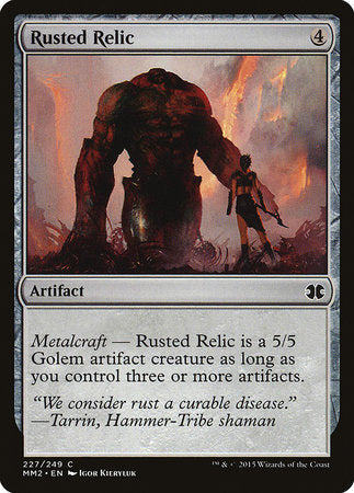 Rusted Relic [Modern Masters 2015] | Jomio and Rueliete's Cards and Comics