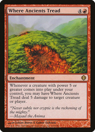 Where Ancients Tread [Shards of Alara] | Jomio and Rueliete's Cards and Comics