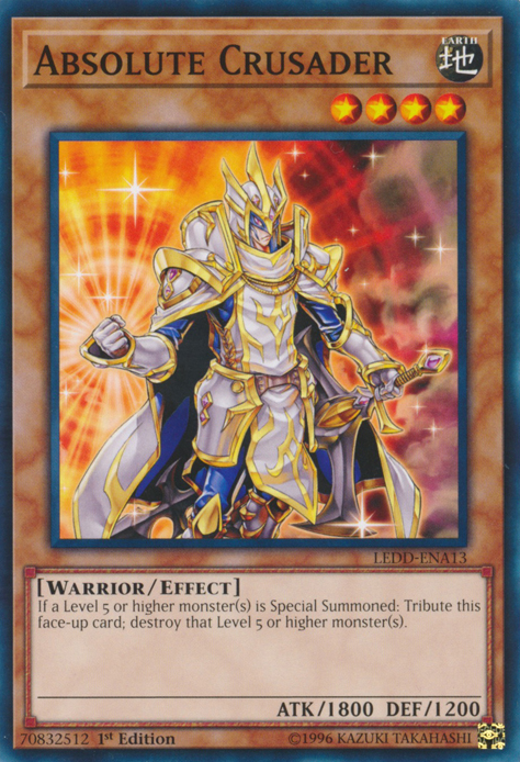 Absolute Crusader [LEDD-ENA13] Common | Jomio and Rueliete's Cards and Comics