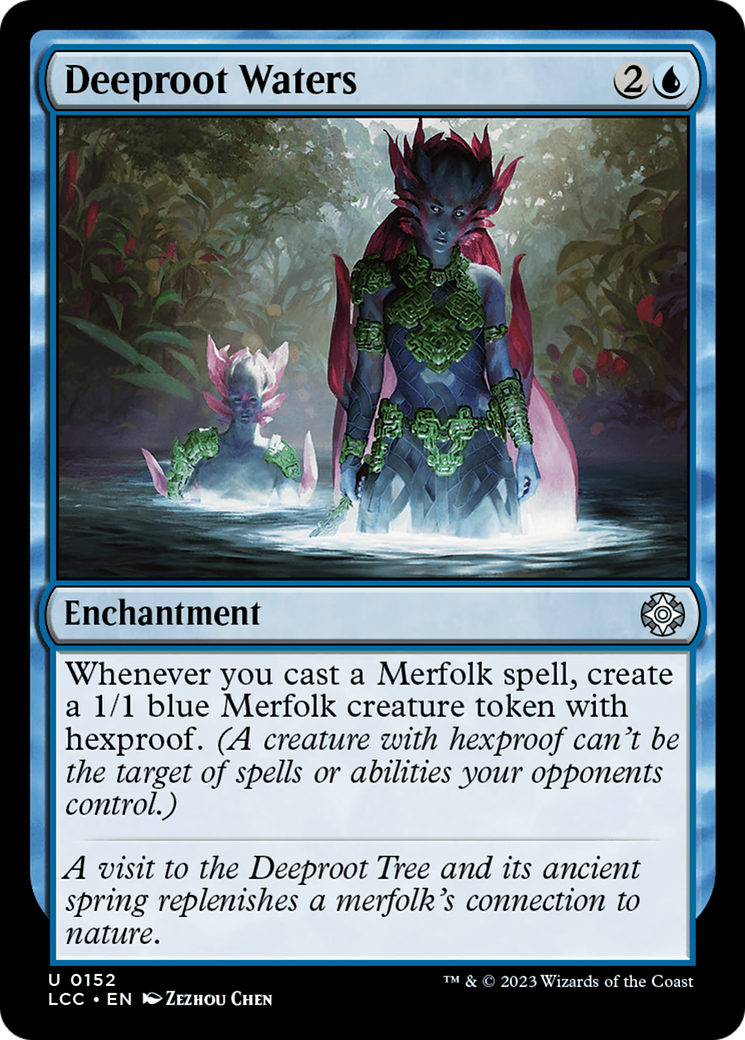 Deeproot Waters [The Lost Caverns of Ixalan Commander] | Jomio and Rueliete's Cards and Comics