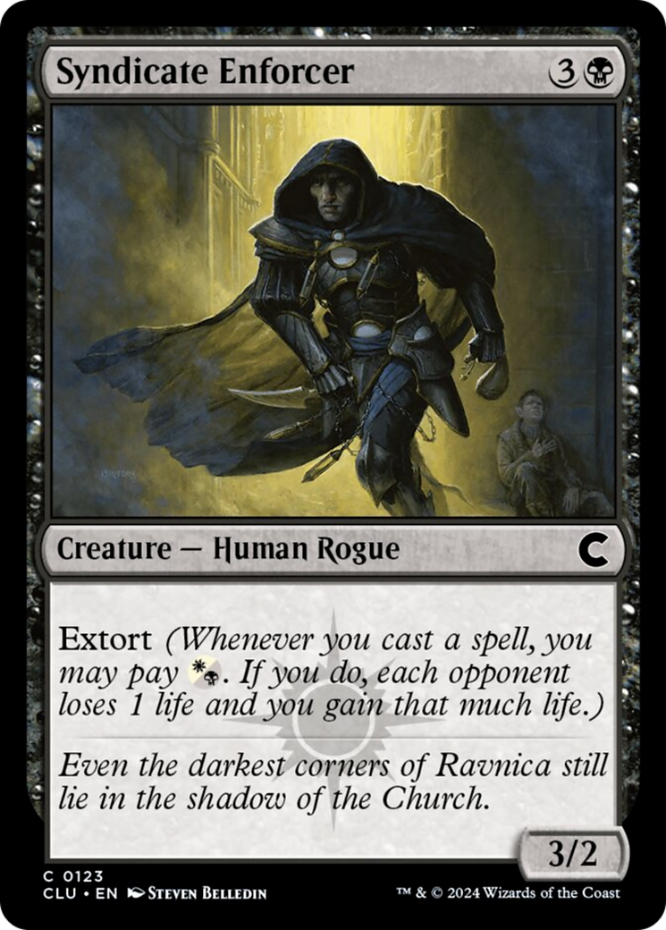 Syndicate Enforcer [Ravnica: Clue Edition] | Jomio and Rueliete's Cards and Comics