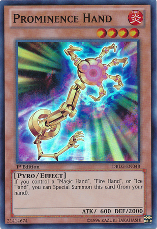 Prominence Hand [DRLG-EN048] Super Rare | Jomio and Rueliete's Cards and Comics