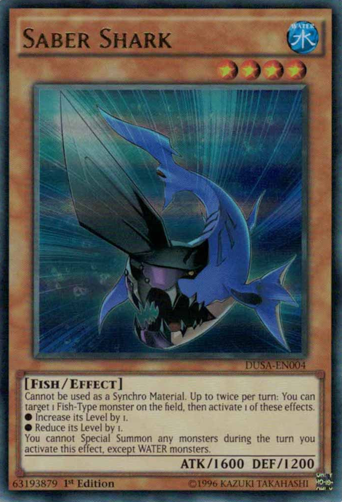 Saber Shark [DUSA-EN004] Ultra Rare | Jomio and Rueliete's Cards and Comics