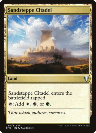 Sandsteppe Citadel [Commander Anthology Volume II] | Jomio and Rueliete's Cards and Comics