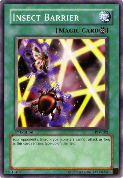 Insect Barrier [PSV-102] Common | Jomio and Rueliete's Cards and Comics