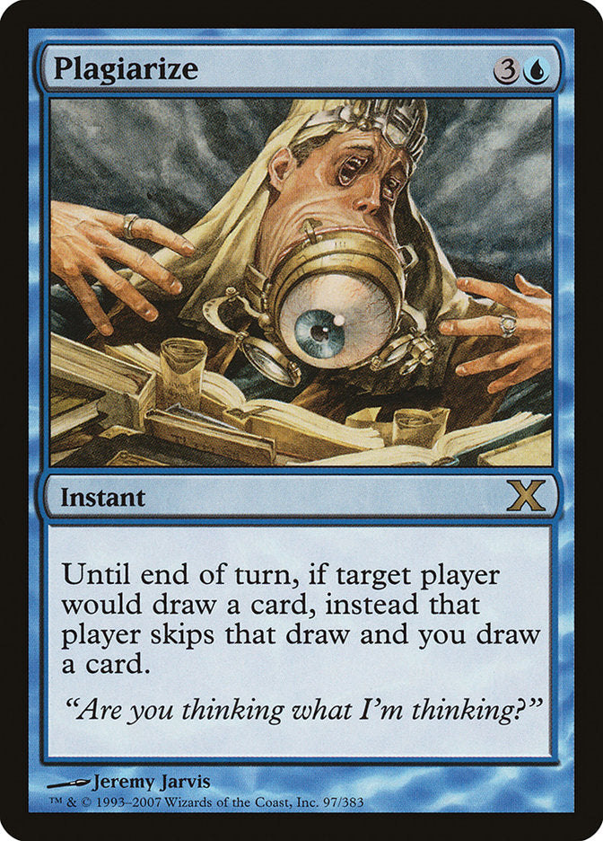 Plagiarize [Tenth Edition] | Jomio and Rueliete's Cards and Comics