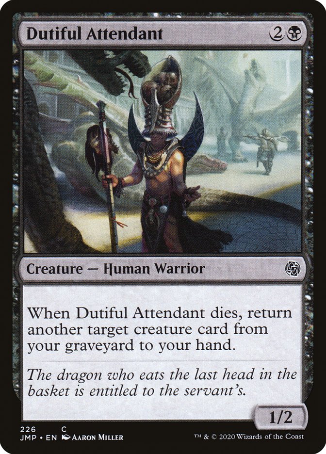 Dutiful Attendant [Jumpstart] | Jomio and Rueliete's Cards and Comics