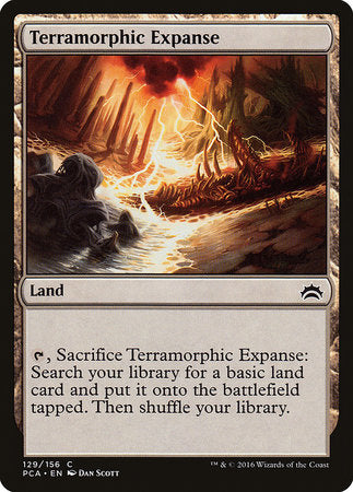 Terramorphic Expanse [Planechase Anthology] | Jomio and Rueliete's Cards and Comics