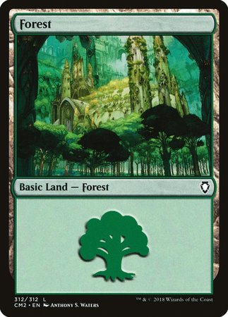 Forest (312) [Commander Anthology Volume II] | Jomio and Rueliete's Cards and Comics