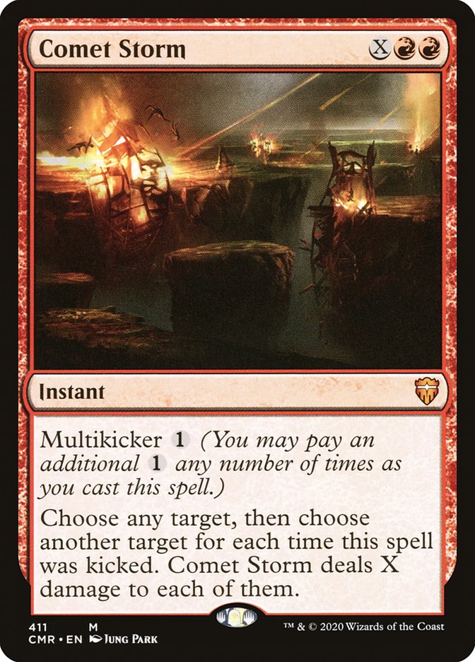 Comet Storm [Commander Legends] | Jomio and Rueliete's Cards and Comics