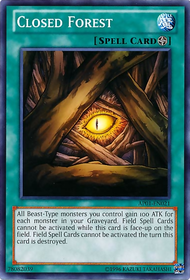 Closed Forest [AP01-EN021] Common | Jomio and Rueliete's Cards and Comics