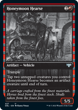 Honeymoon Hearse [Innistrad: Double Feature] | Jomio and Rueliete's Cards and Comics