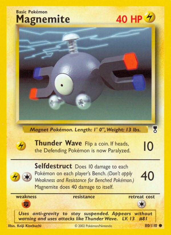 Magnemite (80/110) [Legendary Collection] | Jomio and Rueliete's Cards and Comics