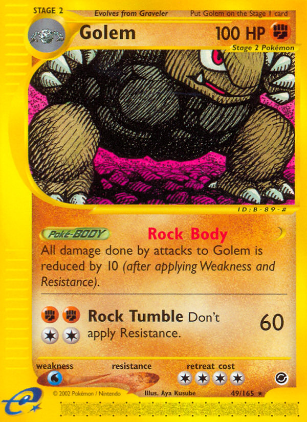 Golem (49/165) [Expedition: Base Set] | Jomio and Rueliete's Cards and Comics