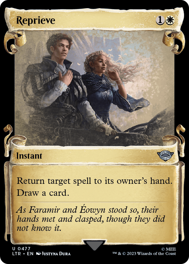 Reprieve [The Lord of the Rings: Tales of Middle-Earth Showcase Scrolls] | Jomio and Rueliete's Cards and Comics
