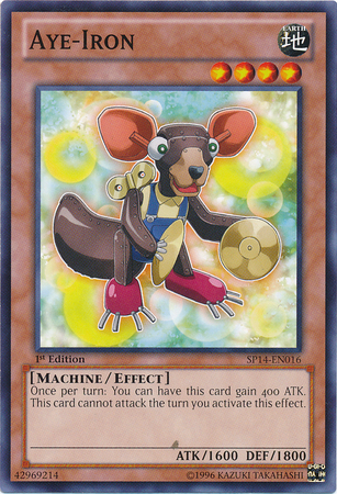 Aye-Iron [SP14-EN016] Common | Jomio and Rueliete's Cards and Comics