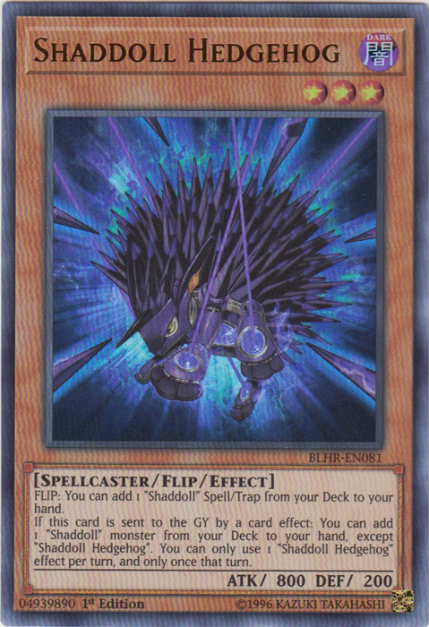 Shaddoll Hedgehog [BLHR-EN081] Ultra Rare | Jomio and Rueliete's Cards and Comics