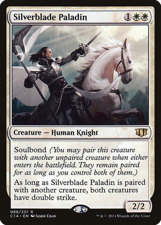 Silverblade Paladin [Commander 2014] | Jomio and Rueliete's Cards and Comics