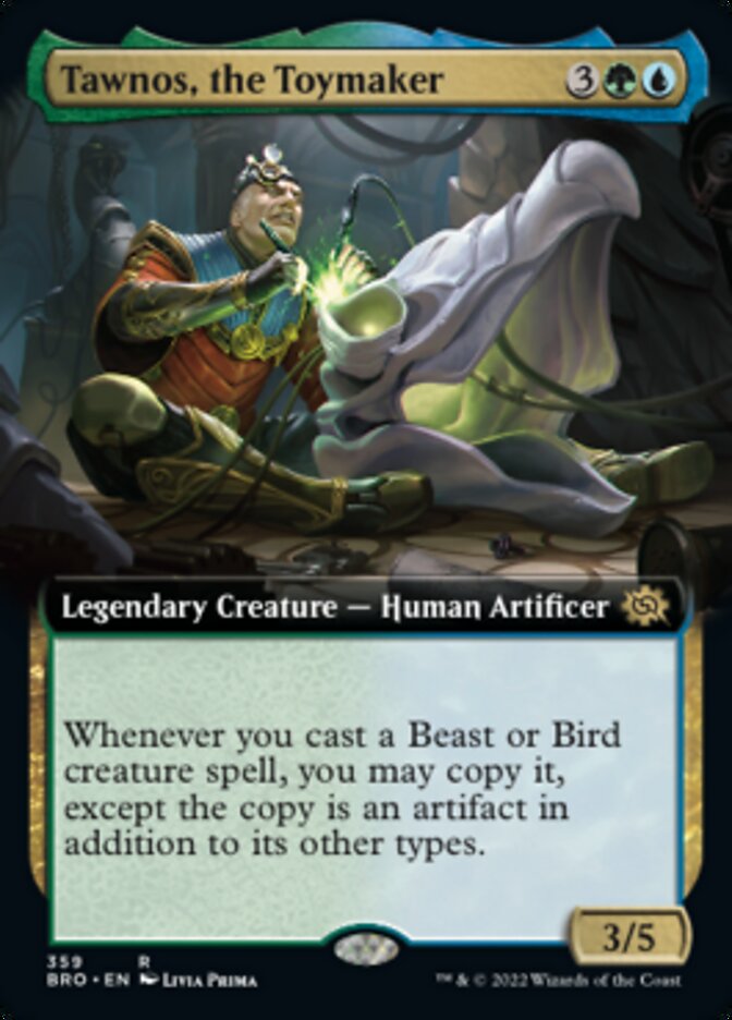 Tawnos, the Toymaker (Extended Art) [The Brothers' War] | Jomio and Rueliete's Cards and Comics