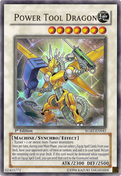 Power Tool Dragon [RGBT-EN042] Ultra Rare | Jomio and Rueliete's Cards and Comics