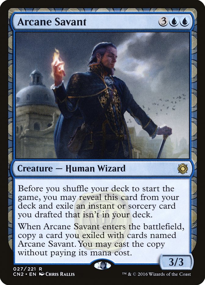 Arcane Savant [Conspiracy: Take the Crown] | Jomio and Rueliete's Cards and Comics