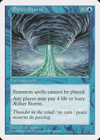 Aether Storm [Fifth Edition] | Jomio and Rueliete's Cards and Comics