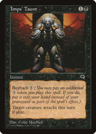 Imps' Taunt [Tempest] | Jomio and Rueliete's Cards and Comics