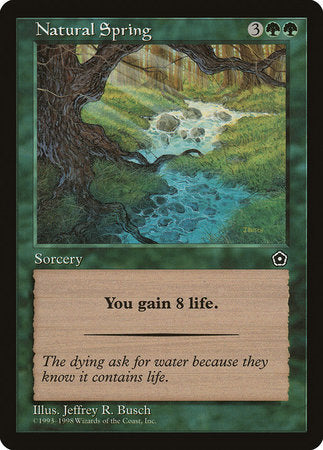 Natural Spring [Portal Second Age] | Jomio and Rueliete's Cards and Comics