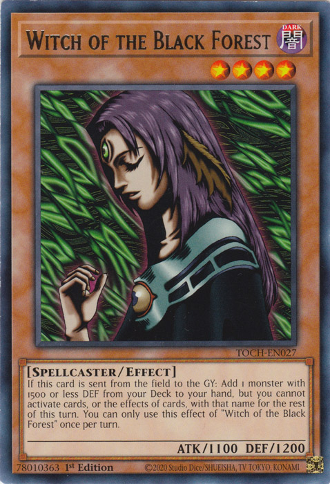 Witch of the Black Forest [TOCH-EN027] Rare | Jomio and Rueliete's Cards and Comics